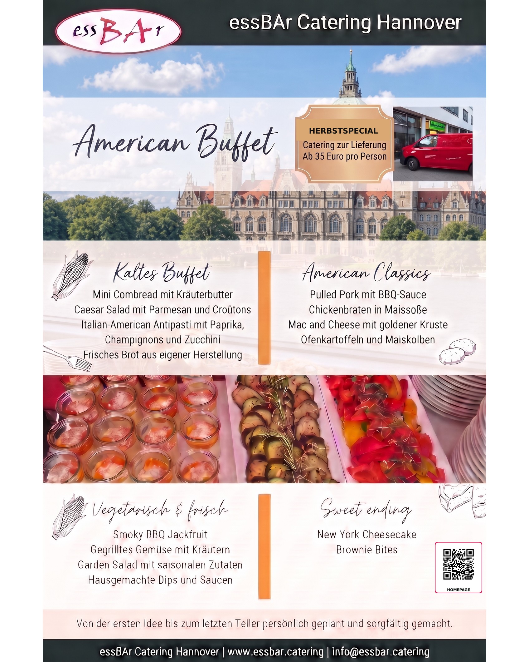 American Buffet Special von essBAr Catering
